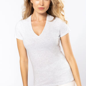 K3029 - T-shirt donna BIO150 scollo a V