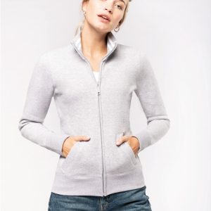 K457 - Felpa donna full zip