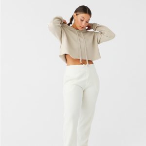BE7502 - Felpa corta con cappuccio