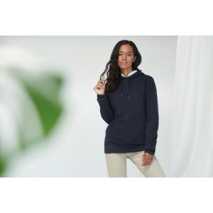 H841 - Felpa ecologica unisex con cappuccio