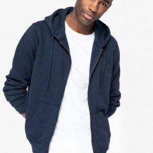 NS402 - Felpa unisex con cappuccio e zip - 350g