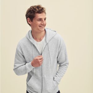 SC361C - Felpa uomo Premium con cappuccio full zip (62-034-0)