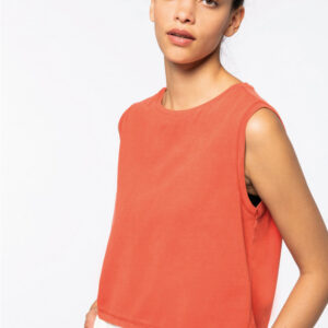 NS342 - T-shirt corta donna senza maniche - 165g