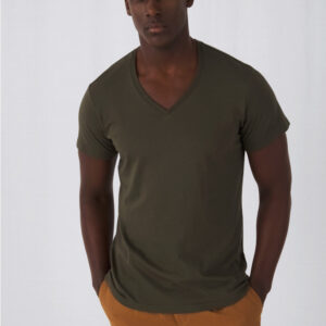 CGTM044 - T-shirt in cotone BIO Inspire scollo a V uomo