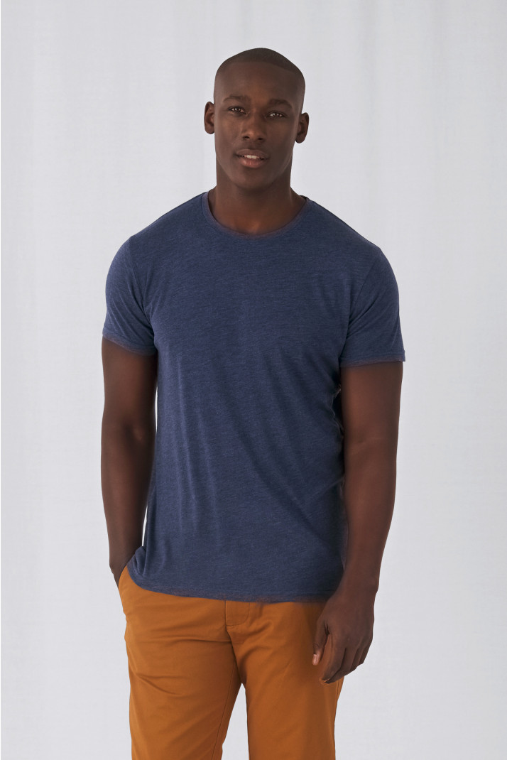 CGTM055 - T-shirt uomo Triblend girocollo