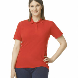 GI64800L - Polo donna Softstyle doppio piqué