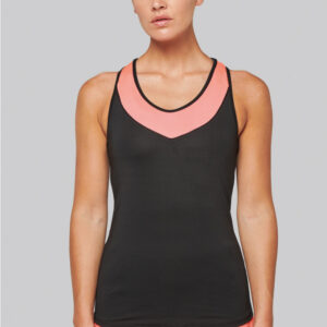 PA4031 - Canotta donna da padel bicolore