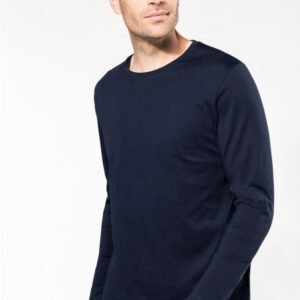 PK302 - T-shirt uomo Supima® maniche lunghe e girocollo