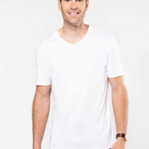 PK304 - T-shirt uomo Supima® maniche corte e scollo a V