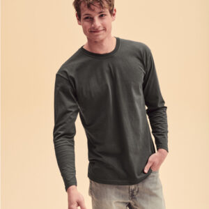 SC201 - T-shirt uomo Value Weight manica lunga (61-038-0) Fruit of the loom