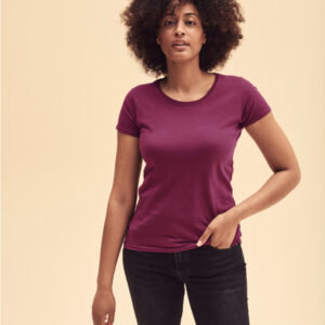 SC61420 - T-shirt donna Original (Full Cut 61-420-0) Fruit of the loom