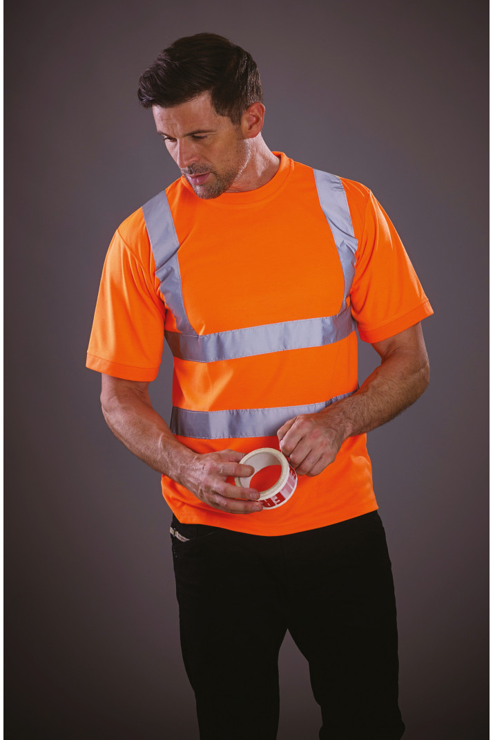 YHVJ410 - T-shirt alta visibilità manica corta