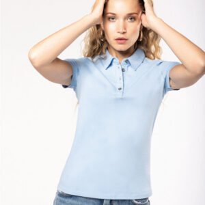 K263 - Polo jersey donna manica corta