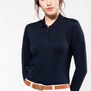 PK203 - Polo donna Supima® maniche lunghe