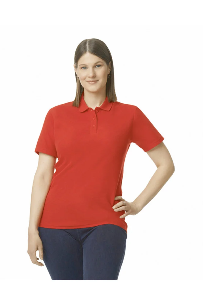 GI64800L - Polo donna Softstyle doppio piqué
